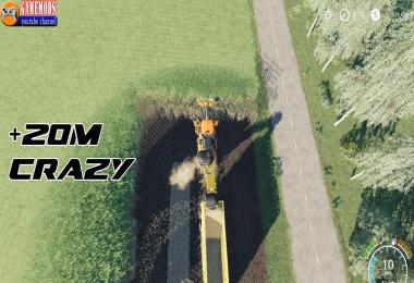 CASE Austoft 8800 +20m Sugarcane Harvester v1.0