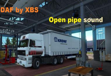 Daf F241 Open Pipe sound v1.0