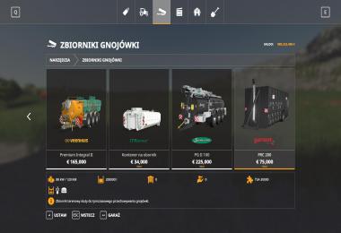 Extended Manure and Slurry Spreader Pack by Bona v1.0.0.1