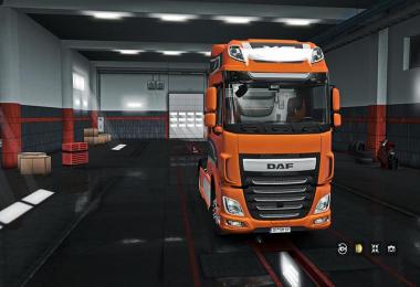 Exterior view reworked for DAF XF Euro 6 v1.1