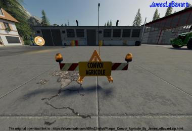 Farm Convoy Plate v1.0.0