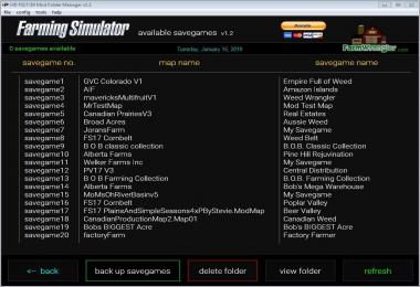 Farming Simulator Mod Folder Manager v1.2