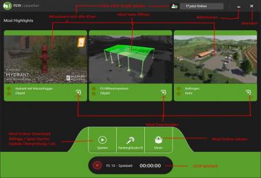 FarmingLauncher19 v1.0.6 BETA