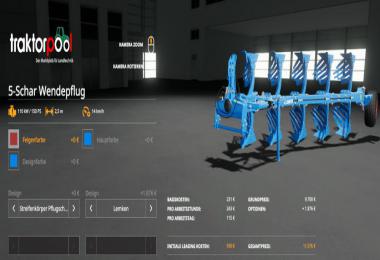 [FBM Team] 5-Schar Wendepflug-Pack v1.0.0.0