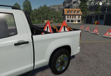 Forest pyramid warning sign v1.0