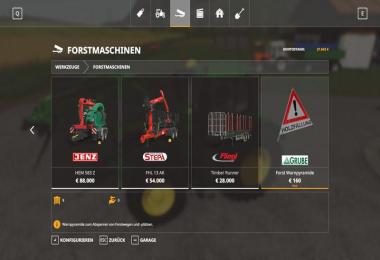 Forest pyramid warning sign v1.0