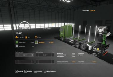 Forst LKW MAN MP v1.2.6