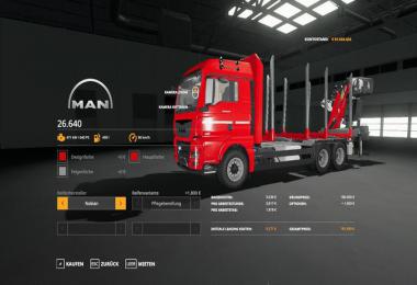Forst LKW MAN MP v1.2.7