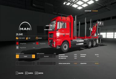 Forst LKW MAN MP v1.2.7