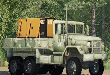 FS19 Deuce flatbed truck v1.0