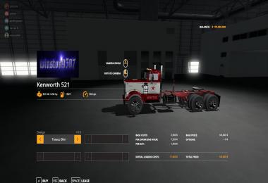 FS19 Kenworth 521 v1.0.0.0
