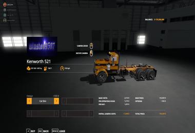 FS19 Kenworth 521 v1.0.0.0