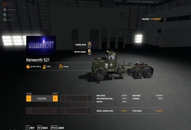 FS19 Kenworth 521 v1.0.0.0