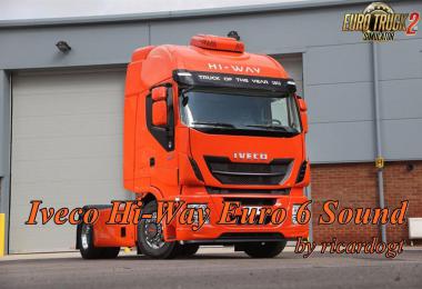 Iveco Hi-Way Euro 6 Sound v1.0.1 by ricardogt 1.33.x