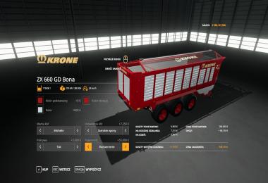 Krone ZX 660 GD Bona v1.0.0.1