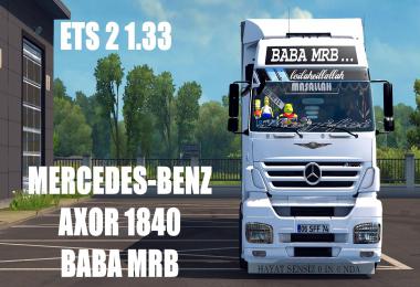 Mercedes-Benz Axor 1840 BABA MRB 1.33.x
