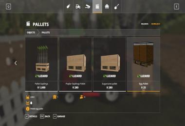 Purchasable Egg Pallet v1.0.0.0