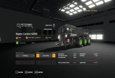 Raptor Carbon 42000 v1.3.0.0
