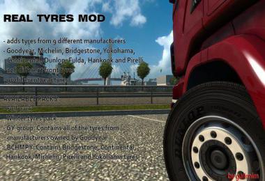 Real Tyres Mod v6.1 (Update 01/26/19) 1.33.x