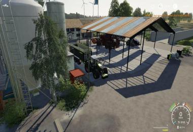 Shed with paved floor + transparent roof v1.0.0.1