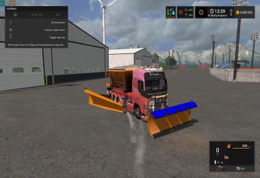 Snow Truck with snowblades and sander v1.0