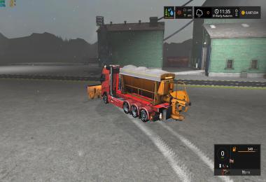 Snow Truck with snowblades and sander v1.0
