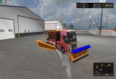 Snow Truck with snowblades and sander v1.0