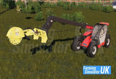 Stump Grinder with Telehandler Mount v1.0.0.0