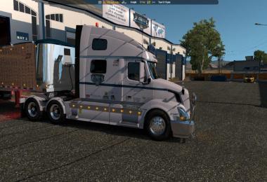 Uncle D Logistics ATS VTC Garage Skin 1.33.x