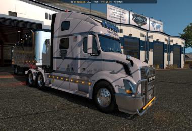 Uncle D Logistics ATS VTC Garage Skin 1.33.x