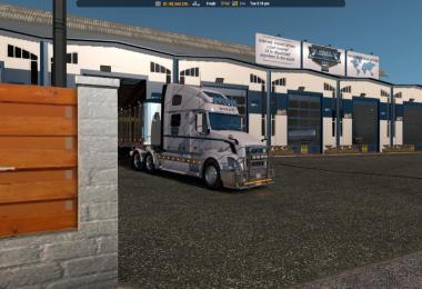 Uncle D Logistics ATS VTC Garage Skin 1.33.x