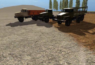 URAL truck set plus trailers v1.0