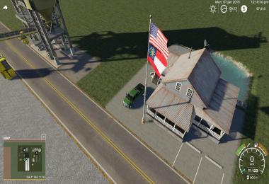 USA above Georgia State Flag v1.0.0