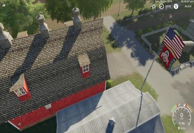 USA above Ohio Buckeyes FLAG USA v1.0.0.0