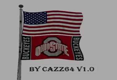USA above Ohio Buckeyes FLAG USA v1.0.0.0