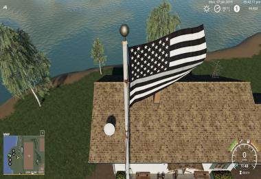 USA Thin Line Pack Flags v1.0.0