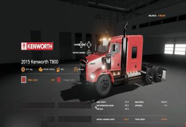 2015 Kenworth T800 v1.0.0.0