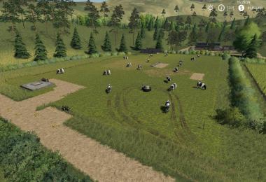 Placeable open range cow pasture v1.0