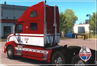 Bubba Gump SCS Volvo VNL Skin v1.0