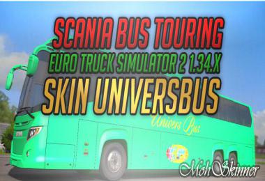 Bus Touring Skin – UniversBus - ETS2 1.34.x