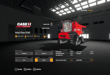 Case Axial 9240 with capacity option and working speed 25Km/h v1.2