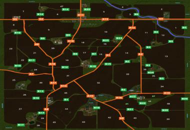 Courseplay Roads - Clover Creek V2.0