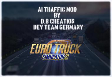 D.B Creation AI Traffic Mods v6.7.8 for 1.34
