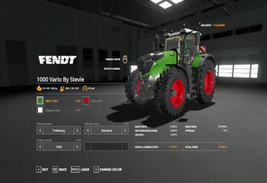Fendt 1000 Vario + BigX 1180 By Stevie
