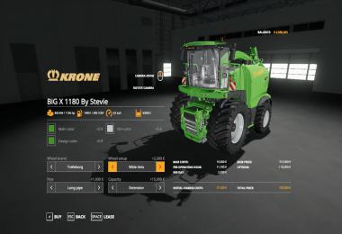 Fendt 1000 Vario + BigX 1180 By Stevie