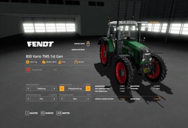 Fendt 800 Vario TMS v1.0.0.9