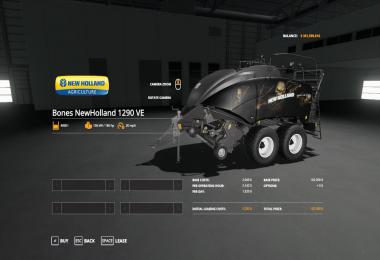 FS19 Bones NewHolland 1290 VE v1.0