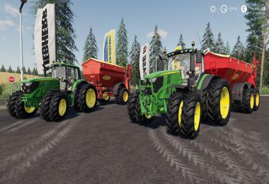 John Deere 6R - 6M + Bredal K105 - K165 v1.0