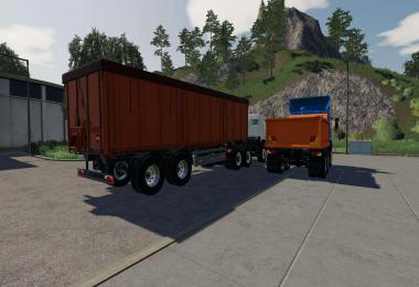 Kamaz 53212 plus semi trailer v1.0