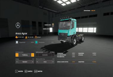 Mercedes Arocs Agrar v1.0.0.0